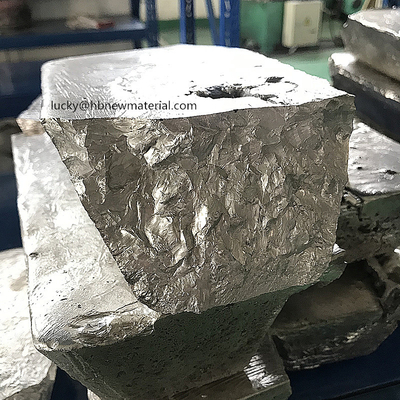 MgNd Rare Earth Metal แมกนีเซียมนีโอดิเมียมอัลลอยด์การกลั่นเกรนการชุบแข็ง