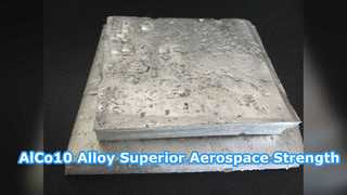 อลูมิเนียมโคบอลต์ AlCo10 Master Alloy สำหรับการหล่ออากาศยาน
