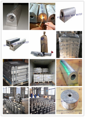 D or R or S or Special Shape Type Magnesium Anode , alloy Sacrificial Anode