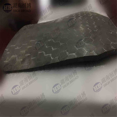 Boron carbide Ceramic Bulletproof Plates , ballistic vest Body Armor Plate NIJ Standard