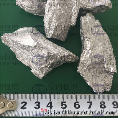 เงินสีเทา แม็กนีเซียมเหล็กเหนียว 5-30% สําหรับสารเสริมในการหลอม