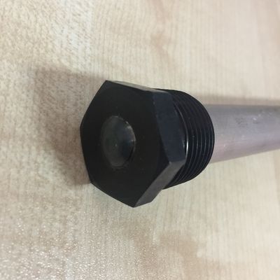 แท่งแอโนดเสียสละแมกนีเซียม AZ63 ที่มีศักยภาพสูงพร้อมมาตรฐาน ASTM B843-13 และเธรด NPT ขนาด 3/4 นิ้วสำหรับเครื่องทำน้ำอุ่น