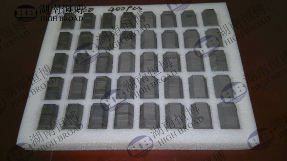 Body Armor Components Engineered Ceramic Boron Carbide Tiles Low Density