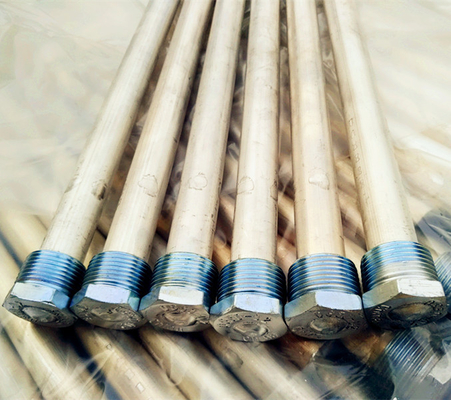เครื่องทำน้ำอุ่นหม้อไอน้ำ az31b แมกนีเซียมแอโนดแมกนีเซียมแอโนดร็อด 3/4 &quot;