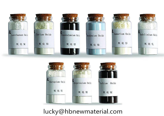 5N 6N ขนาดปรับปรุงฝุ่น Yttrium Oxide แผ่นดินหายากสําหรับการใช้งานที่ก้าวหน้า