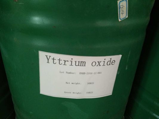 ขนาดความบริสุทธิ์สูง Yttrium Oxide Y2O3 ขนาดความบริสุทธิ์ 99.9999% และเทคโนโลยีระดับสมบูรณ์แบบที่อิสระเพื่อความมั่นคงของอุปทานยุทธศาสตร์