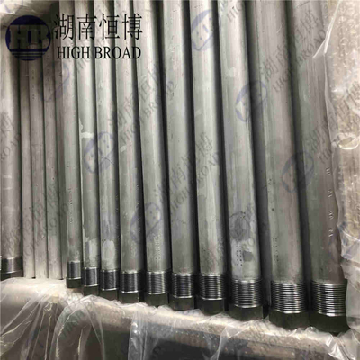 แท่งแอโนดสำหรับเครื่องทำน้ำอุ่นพลังงานแสงอาทิตย์ พร้อมเกลียวสกรู NPT ASTM B 843 -1995 ป้องกันการรั่วไหลสำหรับถังเก็บน้ำของเครื่องทำน้ำอุ่น