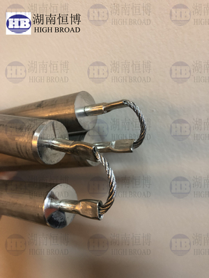 ความยาว 44 อลูมิเนียม Anode FLEX 44 ด้วย NPT 3/4 Hex Steel Caps