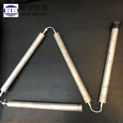 Twin Pack 3/4 นิ้ว NPT แม็กนีเซียมเครื่องทําน้ําร้อน แอนอดสต๊อป 38 นิ้ว ซิตสํารองคู่ด้วยเทปเส้น