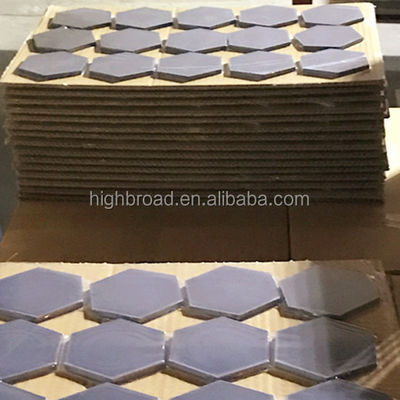 ผนังเซรามิกซิลิคอนคาร์ไบด์ซินเตอร์ไร้ความดัน SW30x5mm แผ่นเกราะบัลลิสติก