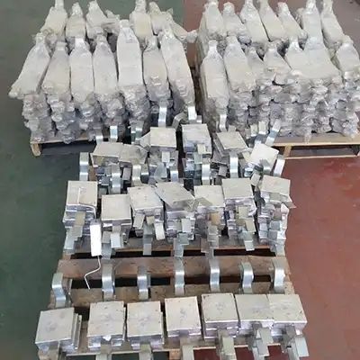 แอโนดอะลูมิเนียม AL ALLOYS Core Bend พร้อมการออกแบบที่ทนทานและทนต่อการกัดกร่อนสำหรับโครงสร้างเหล็กภายในที่จุ่มอยู่ในน้ำทะเล