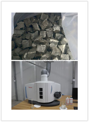 MgZr30% Master Alloy Ingot with Zr 30% for Grain Refinement in 6-8kgs Waffle Shape