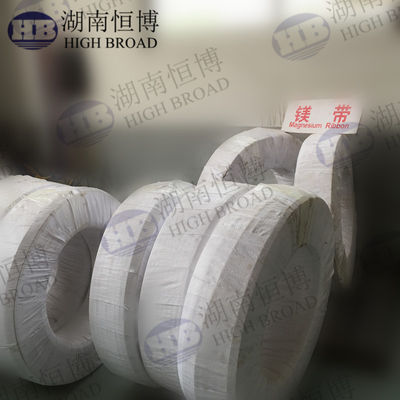 แม็กนีเซียม Anode Ribbon M1C ขนาดสูงสําหรับการป้องกัน cathodic ด้วยรูปร่างที่กําหนดเองและคุณสมบัติไฟฟ้าเคมีที่ดีกว่า