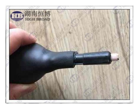 โอนด์ยืดหยุ่นพอลิเมอร์นําด้วย ASTM B348 เกรด I/II MMO/Ti Wire Anode สําหรับการป้องกันคาโทดกระแสแรงดันและการออกกระแสแรง 52mA/m