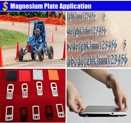 แผ่นและแผ่นโลหะผสมแมกนีเซียม WE43 WE54 WE94 สำหรับการบินและอวกาศและการใช้งานแบบกำหนดเอง
