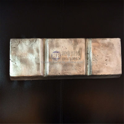 แท่งโลหะผสมหลัก AlZn20% สำหรับขายส่ง น้ำหนัก 6-8 กก. สำหรับการปรับแต่งเกรนในโลหะผสมอะลูมิเนียม