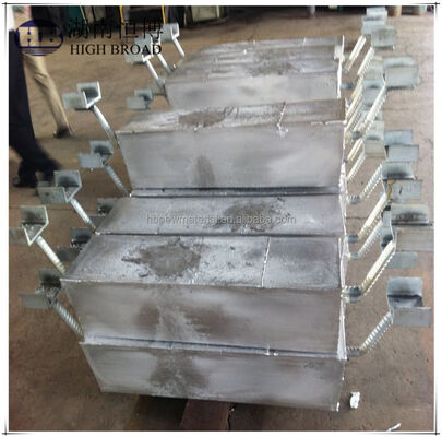 ท่อหลอดใต้ดิน อลูมิเนียม Anode การเสียสละ Backfill Package 1200 มม 25 กิโลกรัม Al-Zn-In สังกะสีฝังป้องกัน cathodic