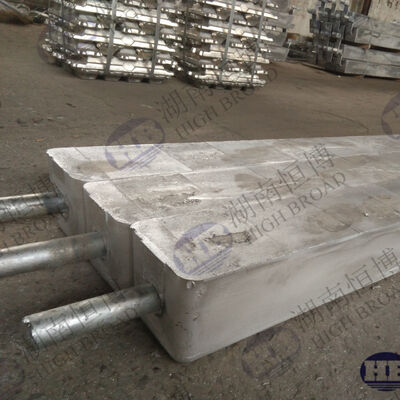 Anode การเสียสละอัล-Zn-ใน-Cd อลูมิเนียมประสิทธิภาพสูงสําหรับป้องกันการกัดกร่อนในเรือ ASTM GAIII มาตรฐาน