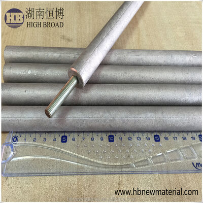 อลูมิเนียม สังกะสีสกัดแอนโด้สต๊อดสําหรับเครื่องทําน้ําร้อน - แอนโด้การเสียสละทานกับตัวเลือกขนาดตามสั่ง