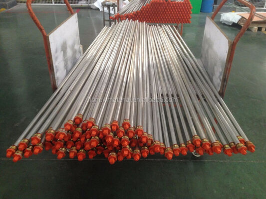 แม็กนีเซียมต่อต้านการกัดกร่อน Anode Rod ISO9001: 2008 รับรองสําหรับเครื่องทําน้ําร้อนที่มีตัวเลือกขนาดที่กําหนดเอง