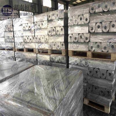 ASTM G97 รับรอง D Shape Marine Sacrificial Anode สําหรับการป้องกัน cathodic
