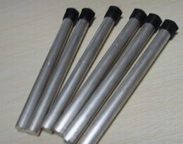35 มิลลิเมตร แม็กนีเซียมสลัด หนักงาน Hex Anode Rod M27 Thread 1200 มิลลิเมตร เกรดเรือสําหรับเครื่องปรับน้ําทะเล