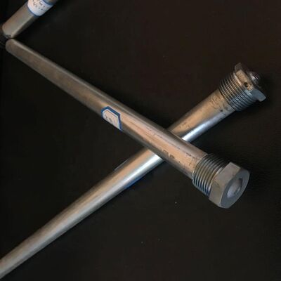 35 มิลลิเมตร แม็กนีเซียมสลัด หนักงาน Hex Anode Rod M27 Thread 1200 มิลลิเมตร เกรดเรือสําหรับเครื่องปรับน้ําทะเล