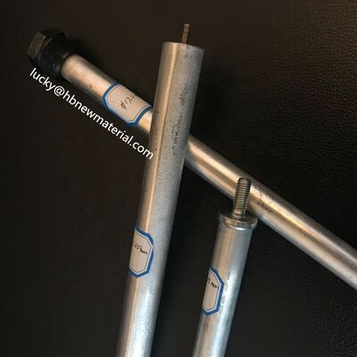 AZ63B แท่งขั้วบวกแมกนีเซียมเสียสละ 44 นิ้ว 3/4 NPT พร้อมเทป PTFE Anti-Seize ชุดเครื่องทำน้ำอุ่น