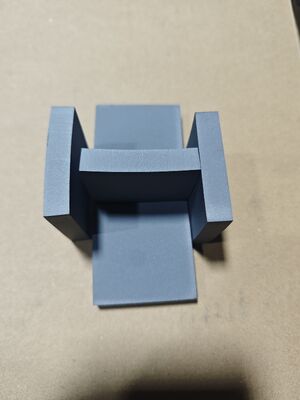 กระเบื้องบอลิสติกบอร์นคาร์ไบด์ - NIJ ระดับ IV หัวหน้าการโจมตีเซรามิกขนาด 100x100 มม