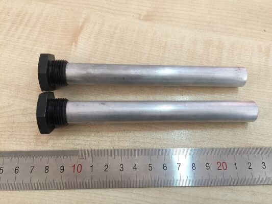 กว้าง 18 มิลลิเมตร ความยาว 350 มิลลิเมตร Compact Combo Magnesium Anode Rod สําหรับการป้องกันเครื่องทําความร้อน