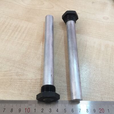 กว้าง 18 มิลลิเมตร ความยาว 350 มิลลิเมตร Compact Combo Magnesium Anode Rod สําหรับการป้องกันเครื่องทําความร้อน