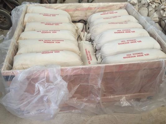 แอโนดแมกนีเซียมสำหรับเรือเดินทะเล M1C หล่อแบบเสียสละเพื่อต่อสู้กับการกัดกร่อน