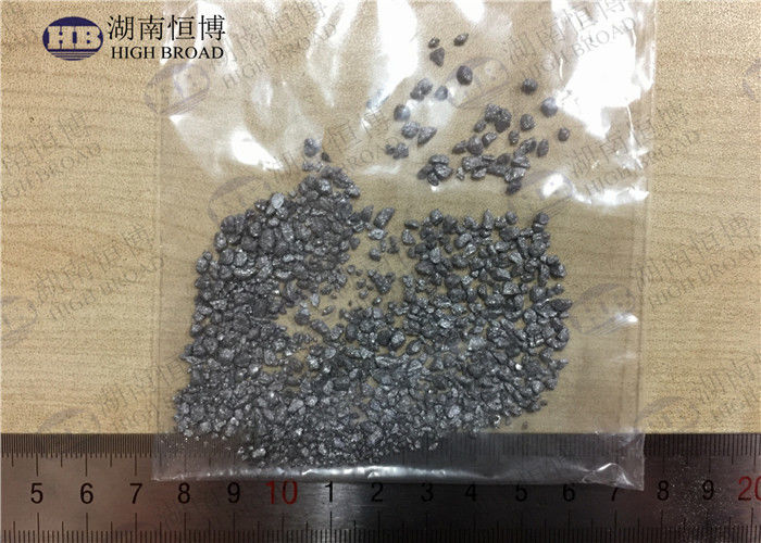 เม็ดโลหะผสมหลักอลูมิเนียมไนโอเบียม AlNb65% ขนาด 1-3 มม. สำหรับการปรับปรุงเกรนในชิ้นส่วนการบิน