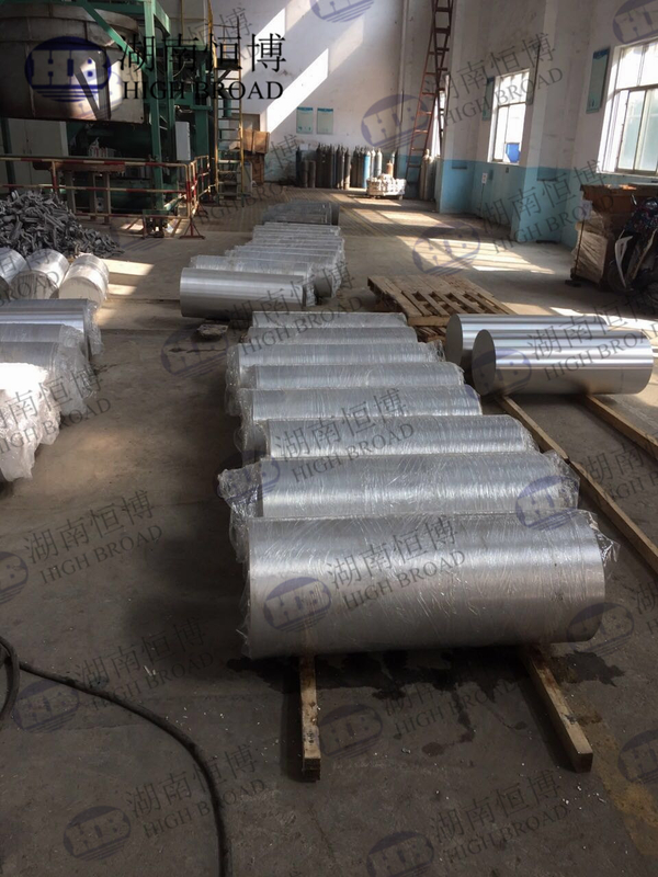 ความแข็งแรงในการดึง ≥ 160MPa แม็กนีเซียมสล็อบสล็อบในช่วงความกว้าง 100mm-1000mm สําหรับภาระภาระหนัก