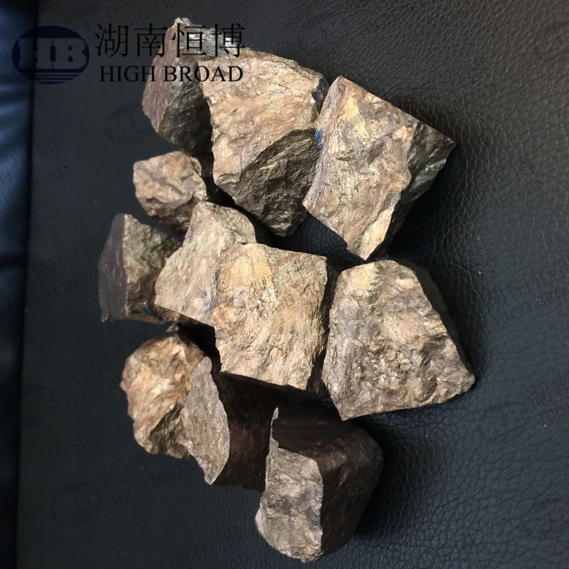 CuMn15 แมงกานีส Master Alloy ที่มีปริมาณแมงกานีส 14,0-16,0% สําหรับการปรับปรุงเมล็ดอะลูมิเนียมความบริสุทธิ์สูง