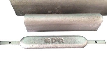ง่ายในการติดตั้ง Anode การเสียสละสําหรับการคุ้มครองยาวนาน ASTM / ISO มาตรฐาน AZ / HP เนื้อหาสแตนเลีย