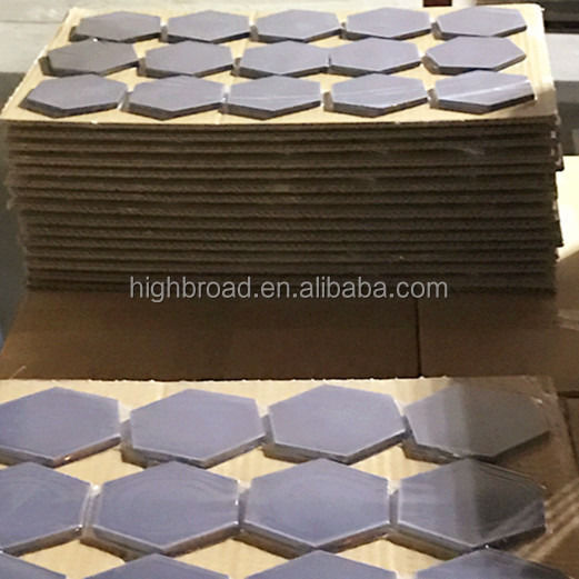 ผนังเซรามิกซิลิคอนคาร์ไบด์ซินเตอร์ไร้ความดัน SW30x5mm แผ่นเกราะบัลลิสติก