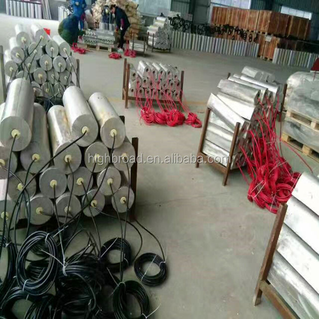 ระบบป้องกันการกัดกร่อนแบบแคโทดิกที่ปรับแต่งตามความต้องการของลูกค้าและท่อฝังดิน ถังใต้ดิน ก้นถังภายนอก ขนาด 32 ปอนด์