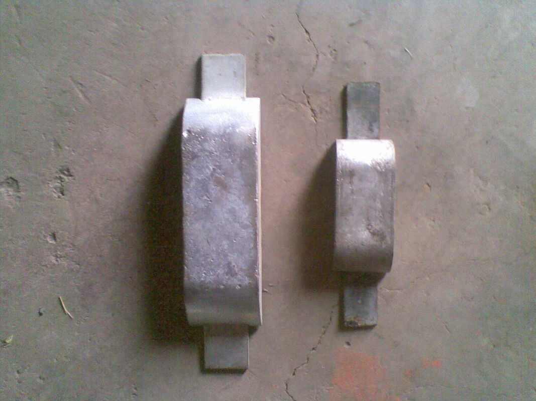 Anode อลูมิเนียมติดตั้ง Flush With Solid Rod Insert สําหรับการป้องกัน cathodic Off-shore สอดคล้องกับรูปร่างทางกณิตศาสตร์ของโครงสร้างและมีผลกระทบต่ํากว่าต่อความต้านทาน