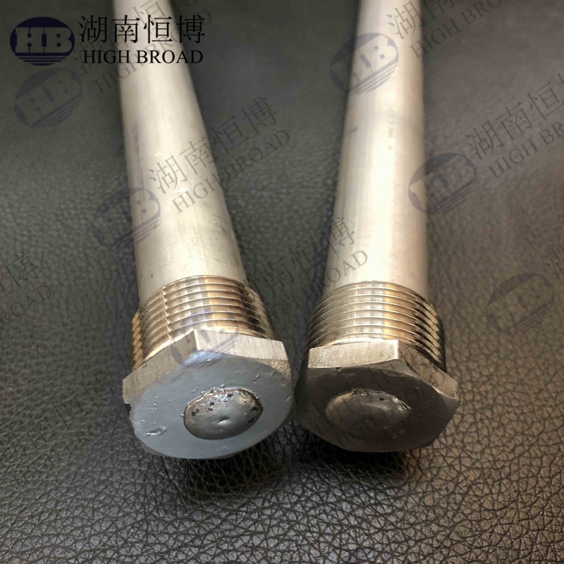 แม็กนีเซียมเกรดทะเล แอนโดดสต๊อป 42 นิ้ว 5/8 NPT การคุ้มครองการเสียสละสําหรับน้ําเกลือ เรือ Yacht เครื่องทําความร้อนน้ํา