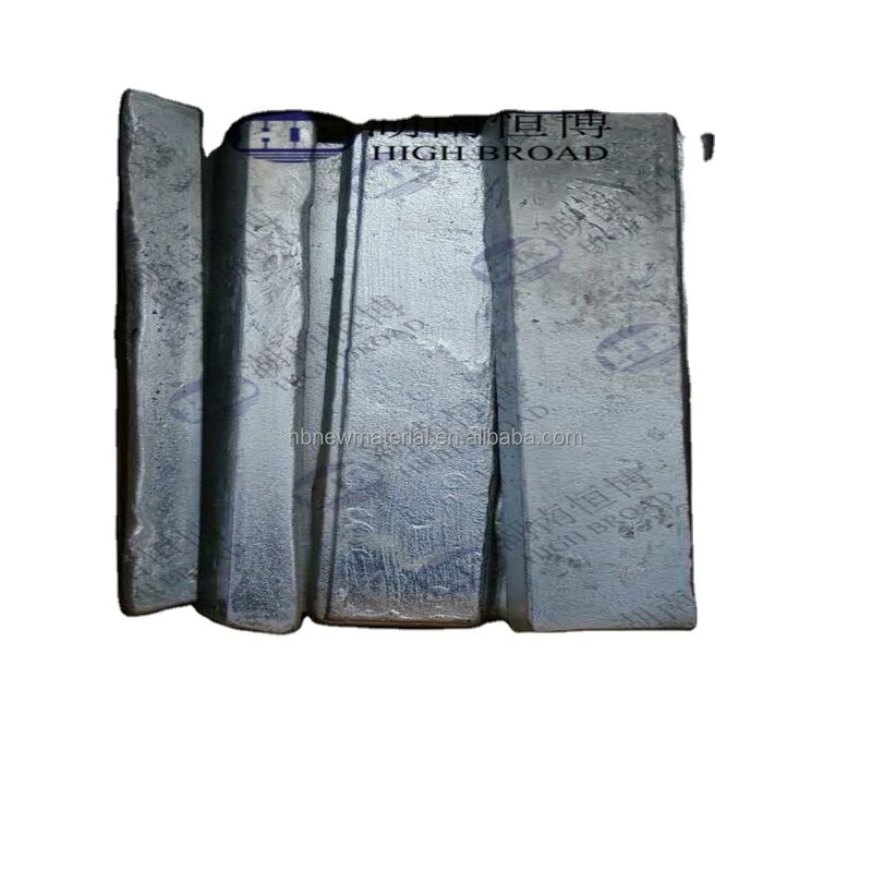 อัลลูมิเนียมเบริลลี่ียม Master Alloy AlBe Ingot กับ Be 3-5% สําหรับการปรับปรุงเมล็ดและปรับปรุงคุณสมบัติกล
