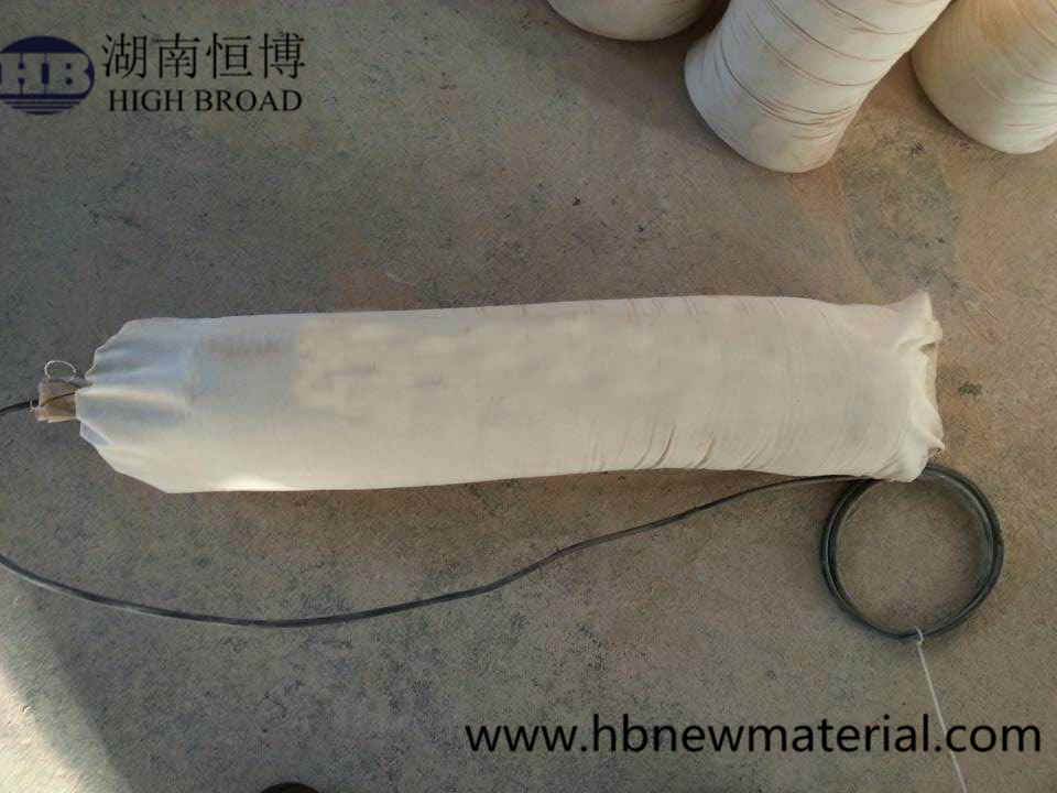 Anode แกลวานิค Anode แม็กนีเซียมความสามารถสูง Anode แม็กนีเซียม prepackaged Anode สําหรับระบบการป้องกัน cathodic (CP)